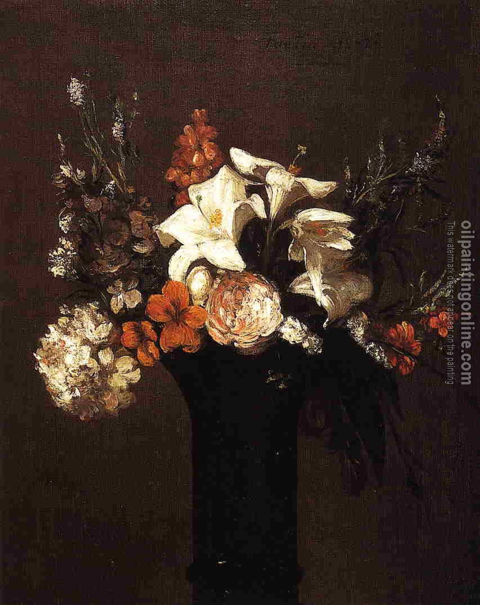 Fantin-Latour, Henri - Flowers